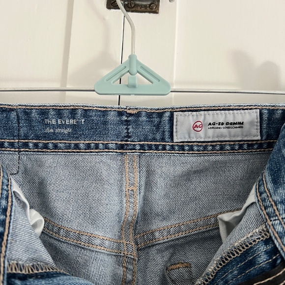 AG Adriano Goldschmied The Everett Slim Straight Jeans Size 31X30 - Picture 3 of 6